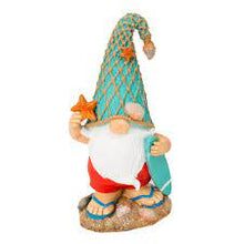 Load image into Gallery viewer, 9.4&quot;H Resin Nautical Gnome
