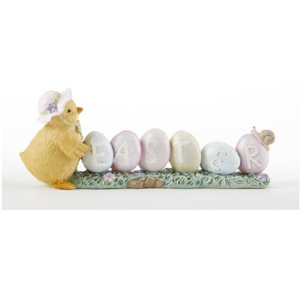 Resin Chick/Egg Easter Sign