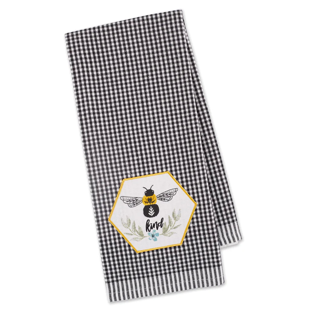 Bee Kind EMB Dishtowel