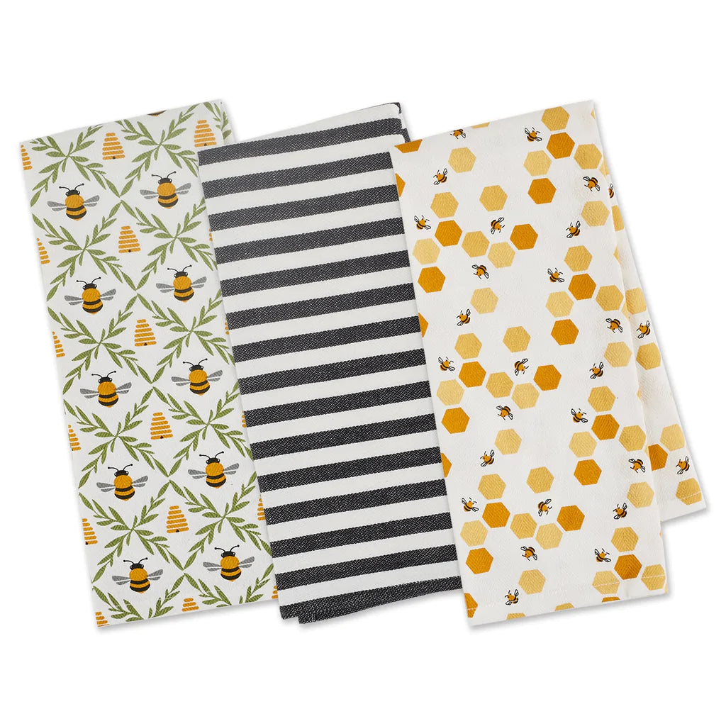 Little Bees Dishtowel Set