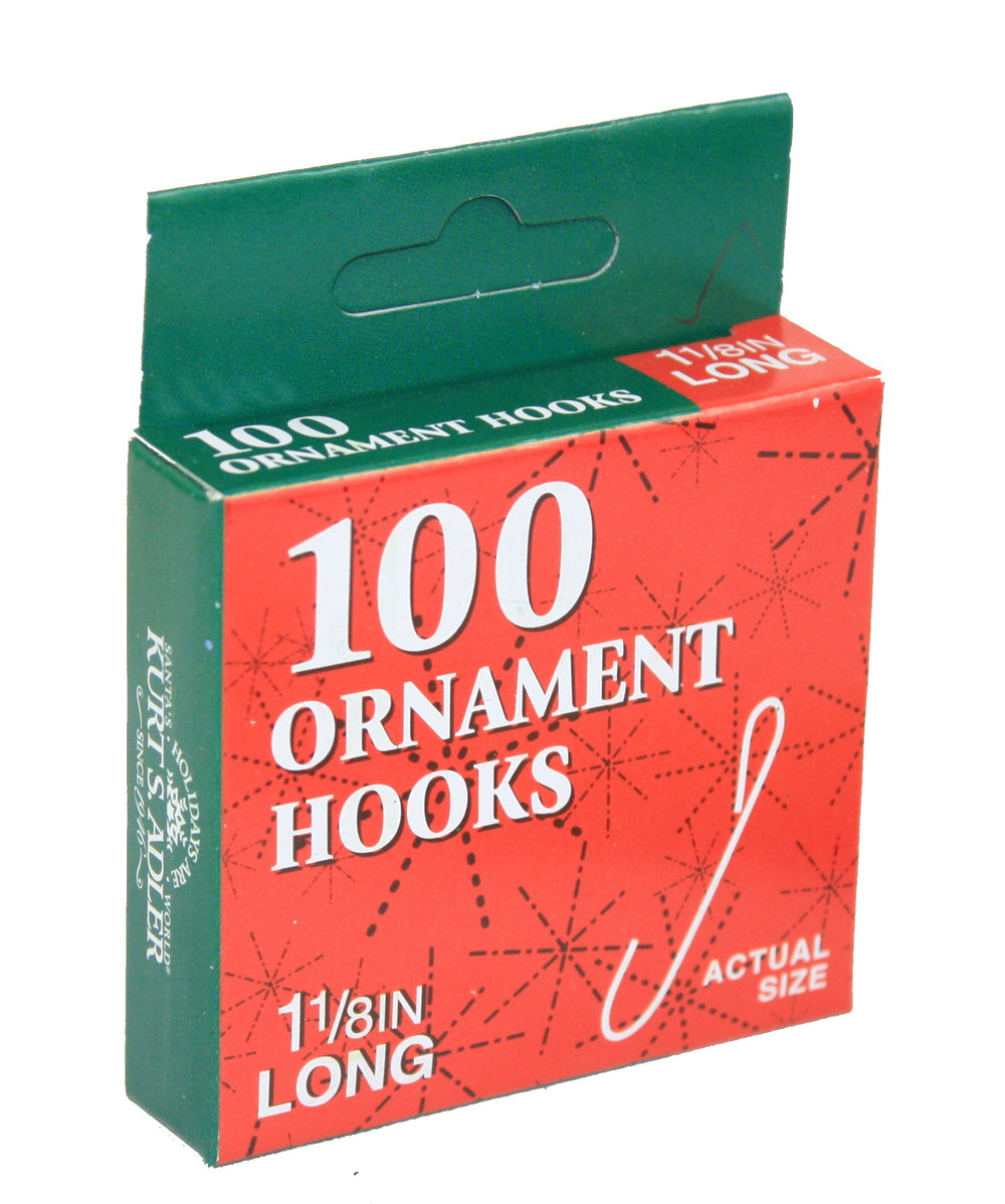 100 Long Ornament Hooks