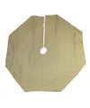 Load image into Gallery viewer, 50&quot; Gold/Ivory Sequin Tree Skirt
